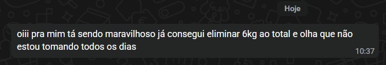 Depoimento de cliente Heaven no WhatsApp